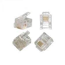 6P4C Telephone Plug (4 TEMAXIA)