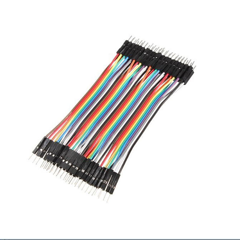 40 Male To Male Jumper Wire Ribbon Cable 10cm