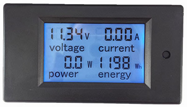 100A 100VOLT PANEL METER LCD