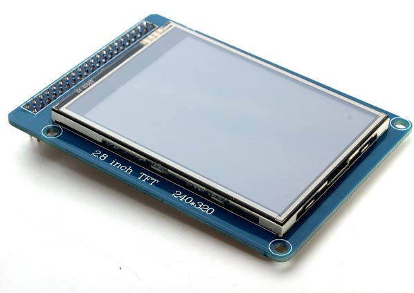 TFT 2.8'' LCD Shield SD Socket Touch Panel Module STM32 - Click Image to Close :::::       