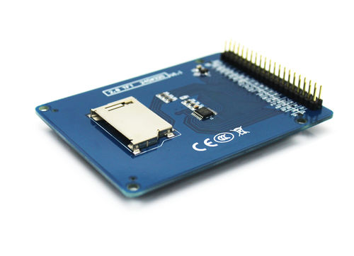 TFT 2.8'' LCD Shield SD Socket Touch Panel Module STM32 - Click Image to Close :::::       