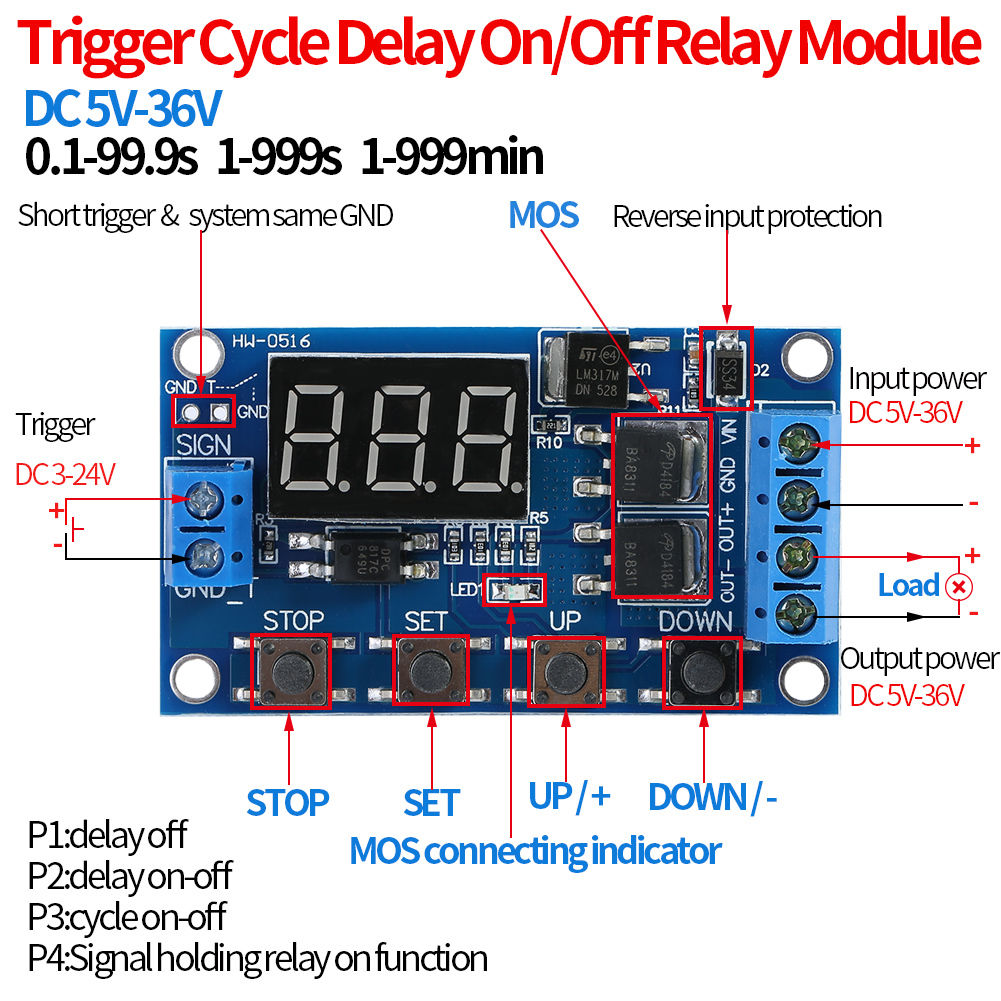 PCB   12V  Mosfet - Click Image to Close :::::       