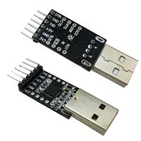 CP2102 USB TO TTL ADAPTER RX TX CTS DSR 3LED